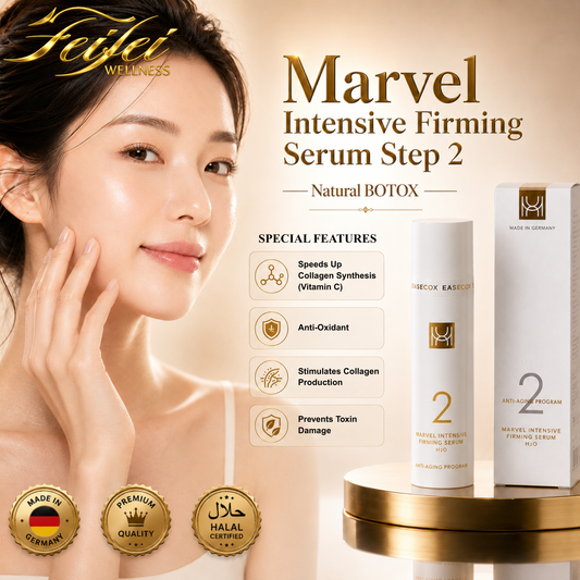 Marvel Anti-Aging H2.0 Step 2 Intensive Firming Serum German Homeopathy Skincare for All Skin Type