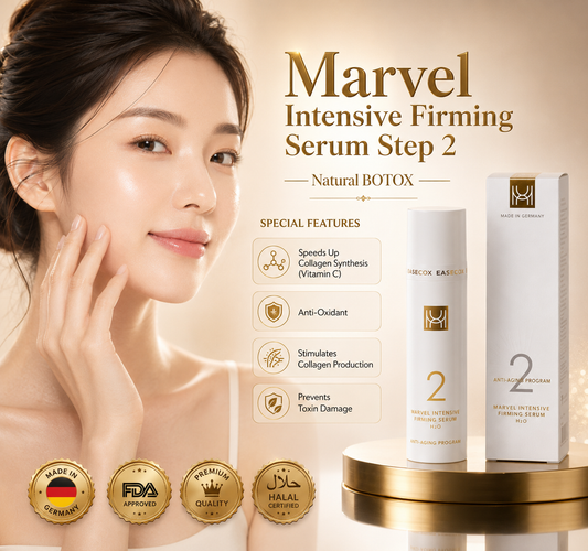 Marvel Anti-Aging H2.0 Step 2 Intensive Firming Serum German Homeopathy Skincare for All Skin Type