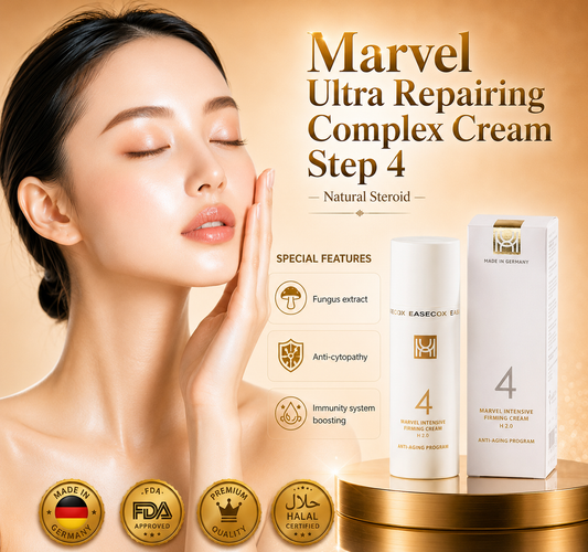Marvel Anti-Aging H2.0 Step 4 Intensive Firming Cream German Homeopathy Night Cream Skincare for All Skin Type