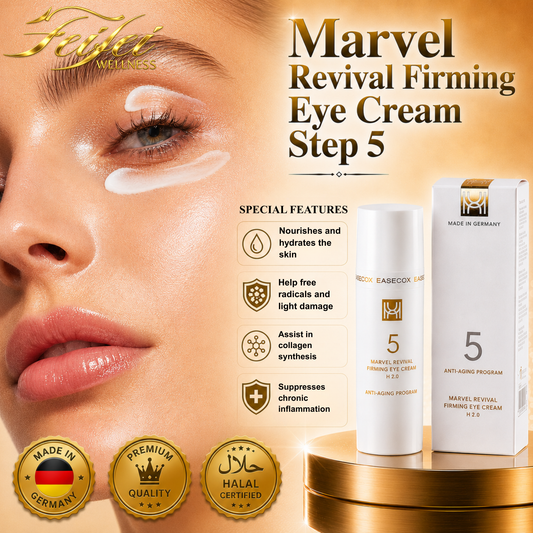 Marvel Anti-Aging H2.0 Step 5 Revival Firming Eye Cream German Homeopathy for All Skin Type Skincare