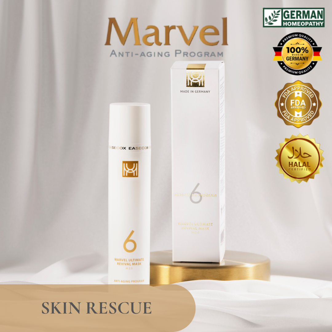 Marvel Anti-Aging H2.0 Step 6 Ultimate Revival Mask Strong Repair German Homeopathy for All Skin Type Skincare