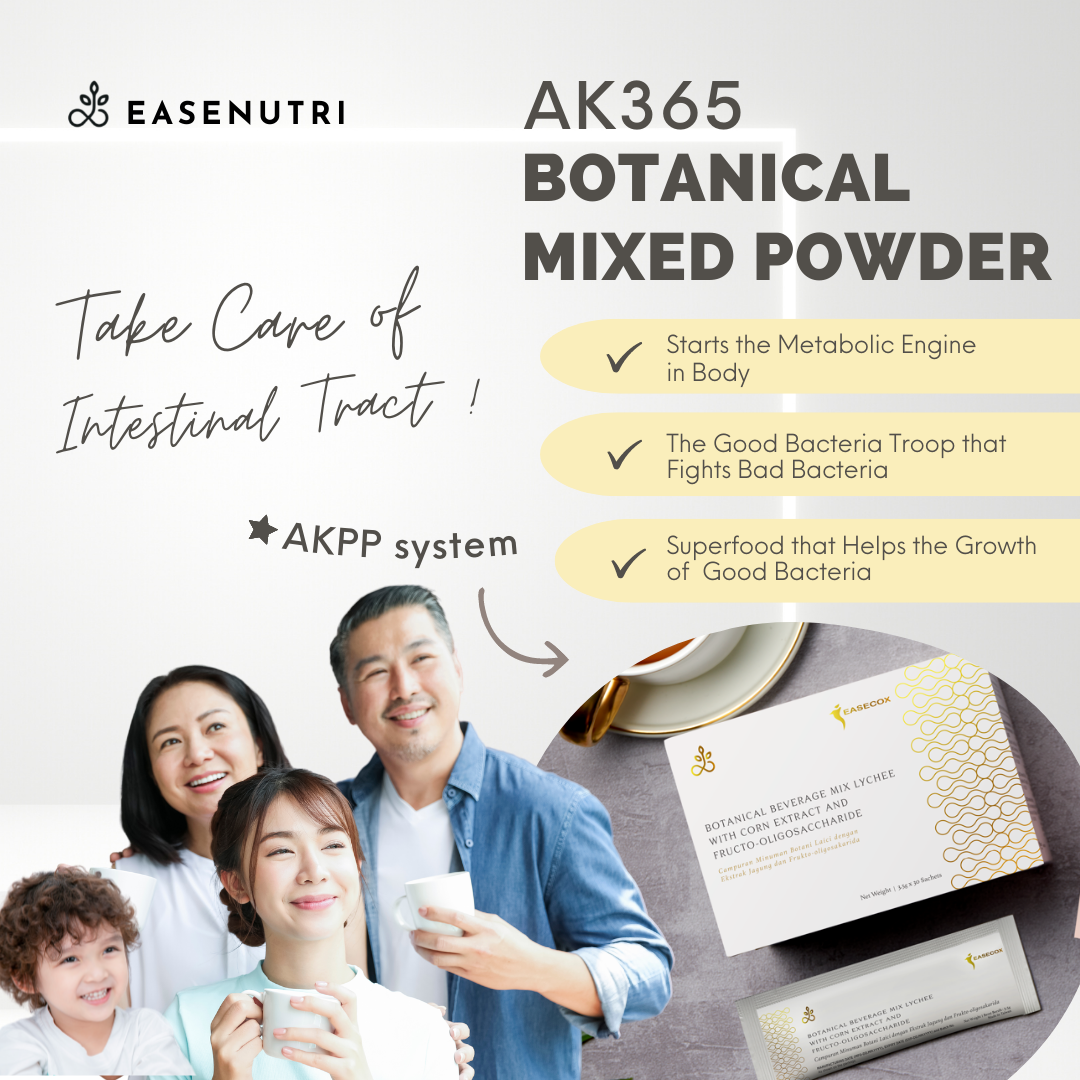 EaseNutri Mixed Lychee with Fermented Corn Extract and Fructo-oligosaccharide Powdered Drink